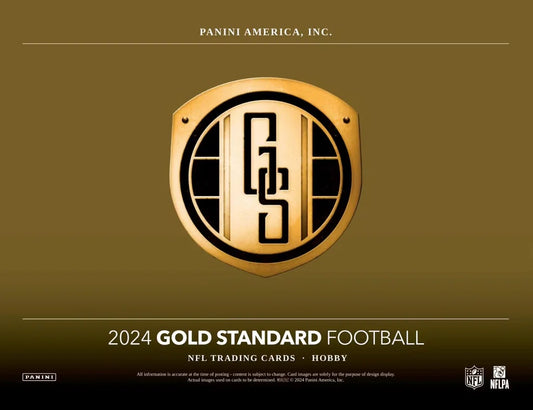 PRE-SELL 2024 Panini Gold Standard Football Hobby Box RELEASES 9/18/24