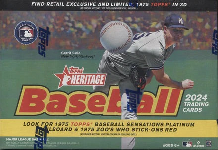 2024 Topps MLB Heritage Baseball Mega Box