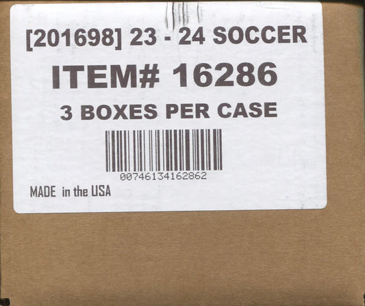 2023-24 Panini Impeccable Soccer Hobby 3-Box Case