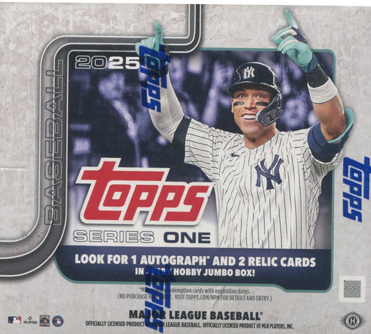 2025 Topps Series 1 Baseball Hobby Jumbo Box
