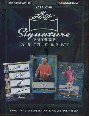 2024 Leaf Metal Signatures Series Multi Sport Hobby Box