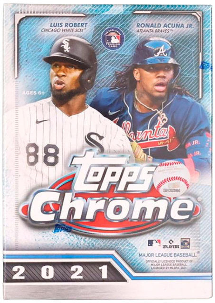2021 Topps Chrome Baseball Mega Box