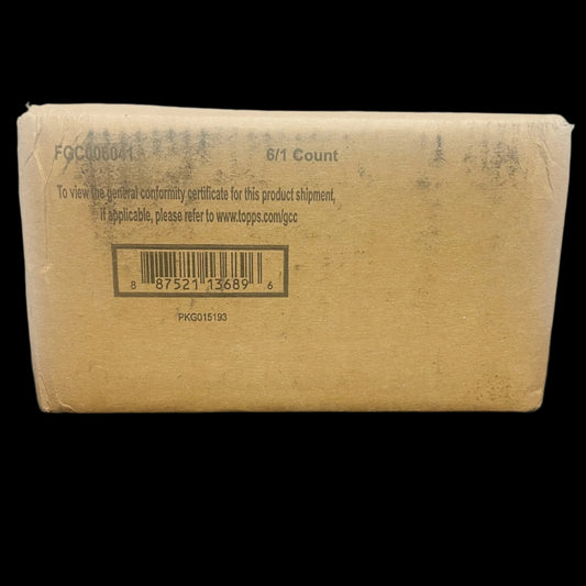 2024-25 Topps Bundesliga Midnight Soccer Hobby 6-Box Case