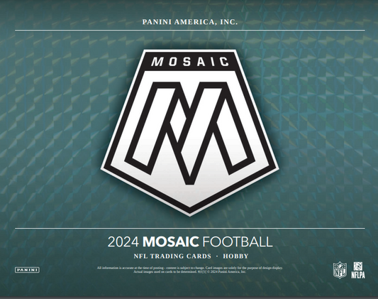 2024 Panini Mosaic Football Hobby 12-Box Case