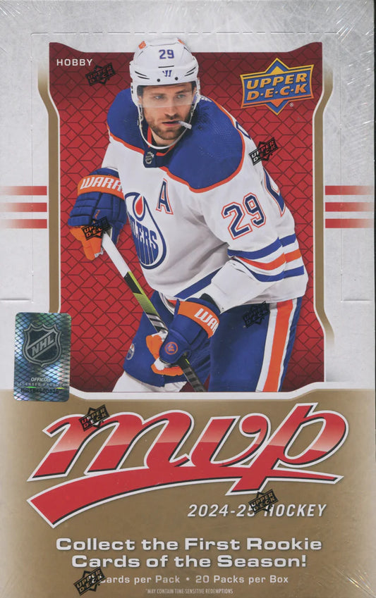 2024-25 Upper Deck MVP Hockey Hobby 20-Box Case