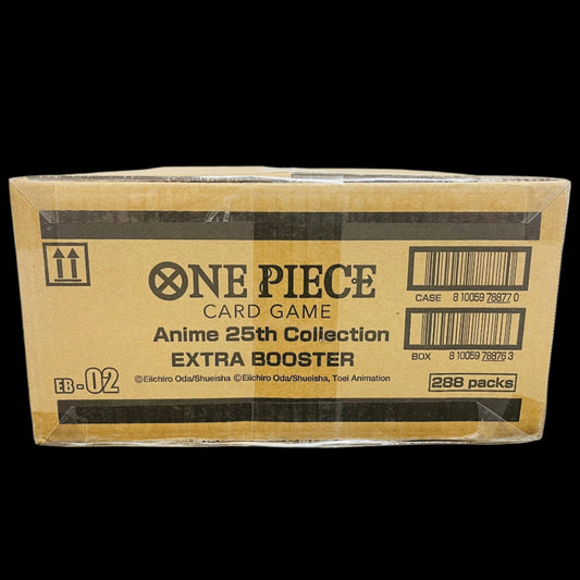 One Piece TCG: Anime 25th Collection Extra Booster 12-Box Case