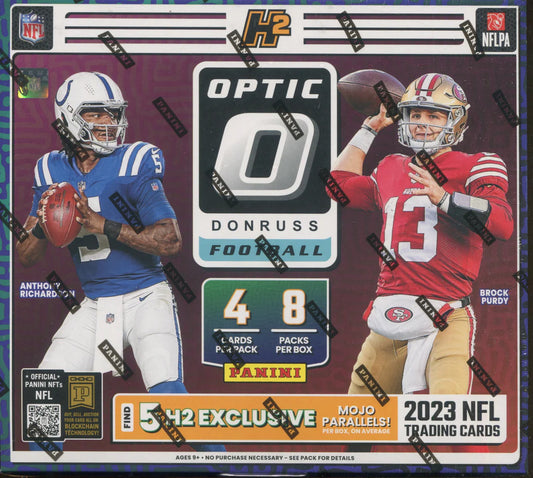 2023 Panini Donruss Optic Football H2 Box