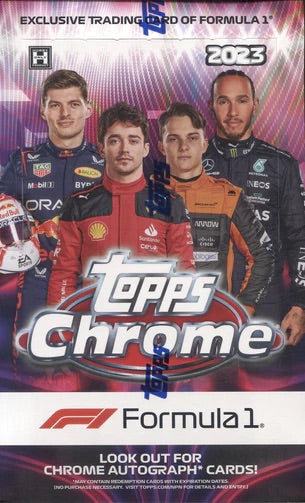 2023 Topps Chrome F1 Formula 1 Racing Hobby Box