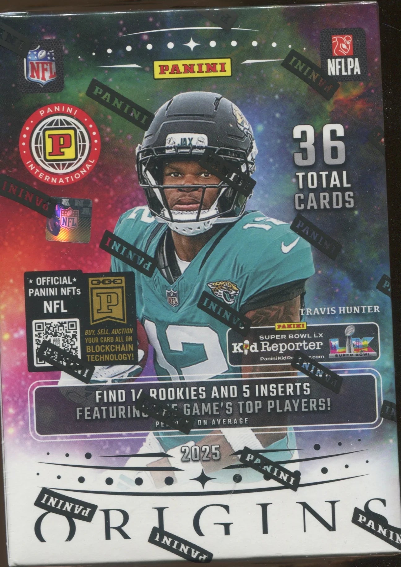 2025 Panini Origins Football International Blaster 20-Box Case