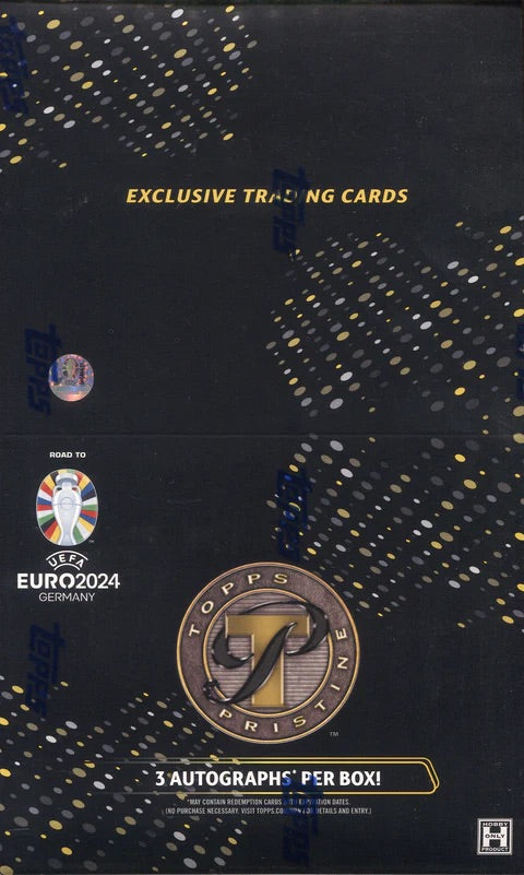 2023-24 Topps Pristine Road to Euro 2024 Soccer Hobby Box