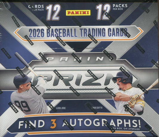 2026 Panini Prizm Baseball Hobby Box
