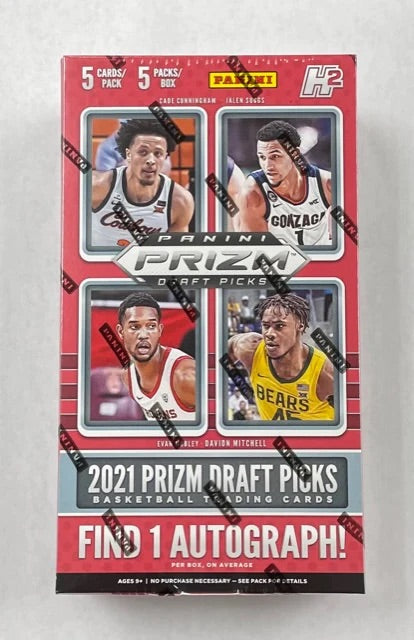 2021-22 Panini Prizm Draft Picks H2 Hybrid Basketball Hobby Box