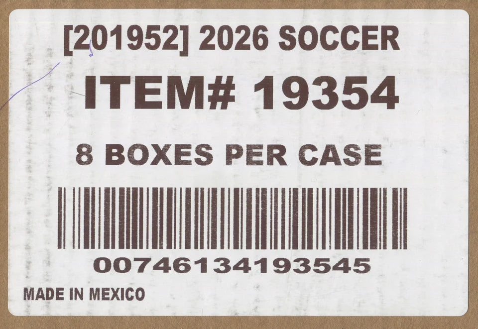 2025-26 Panini Revolution K League Soccer Hobby 8-Box Case