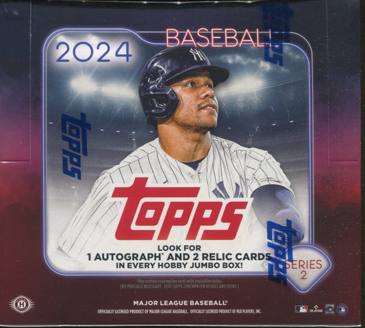 2024 Topps Series 2 Baseball Hobby Jumbo Box