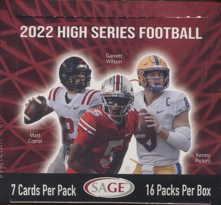 2022 Sage High Series Football Hobby Box