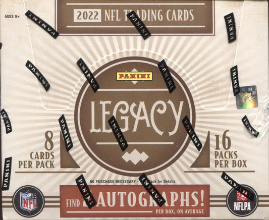 2022 Legacy Football Hobby Box