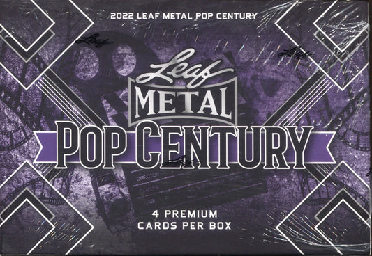 2022 Leaf Metal Pop Century Hobby Box