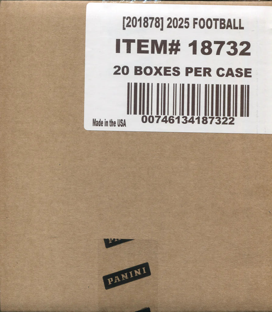 2025 Panini Prizm Football No Huddle 20-Box Case