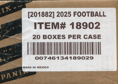 2025 Panini Select Football Hobby Blaster 20-Box Case (Green & Red Prizm)