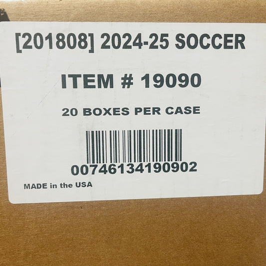 2024-25 Panini Select Premier League Soccer Hobby Mega 20-Box Case