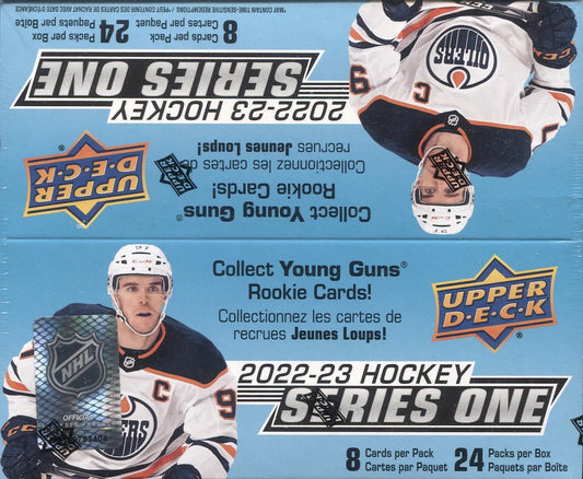 2022-23 Upper Deck Series 1 Hockey Retail Box