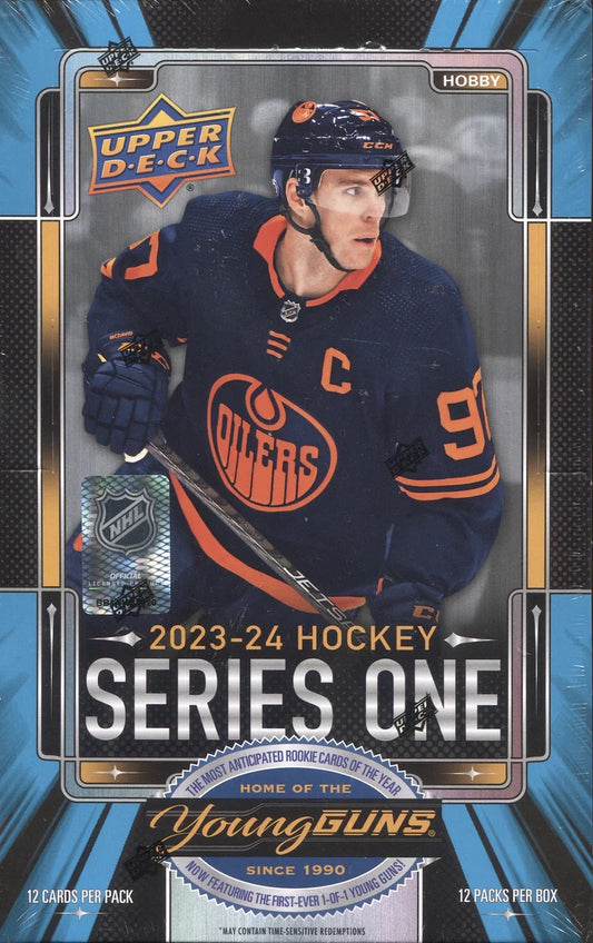 2023-24 Upper Deck Series 1 Hockey Hobby Box