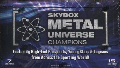 2023 Upper Deck Skybox Metal Universe Champions Hobby 12-Box Case