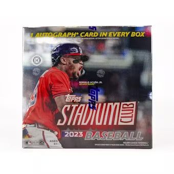 2023 Topps Stadium Club Baseball Compact Box