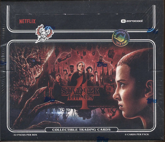 2023 Topps Zerocool Stranger Things Season 4 Hobby Box