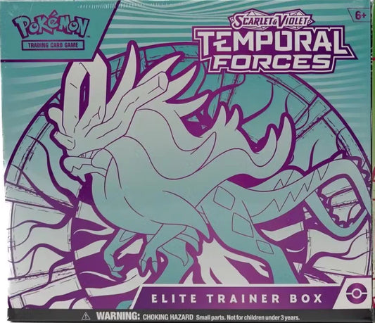 Pokemon Scarlet & Violet Temporal Forces Elite Trainer Box