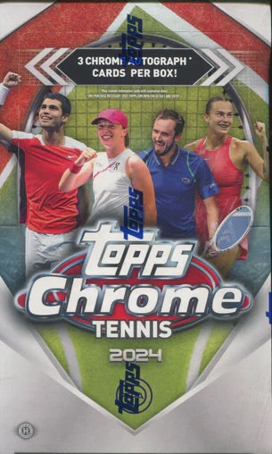 2024 Topps Chrome Tennis Hobby Box