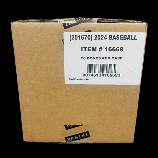 2024 Panini Prospect Edition Baseball Hobby 20-Box Case
