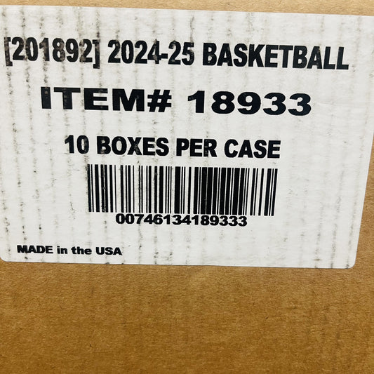 2024-25 Panini Prizm Euroleague Basketball Hobby 10-Box Case