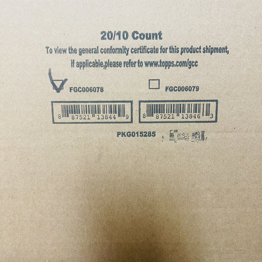 2024 Topps Signature Class Football Mega 20-Box Case