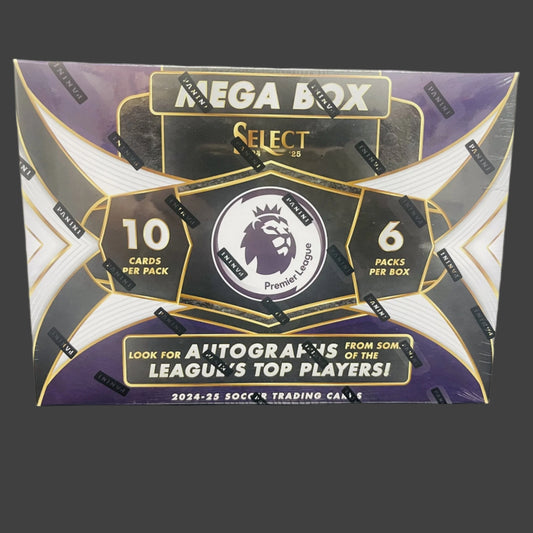 2024-25 Panini Select Premier League Soccer Hobby Mega Box