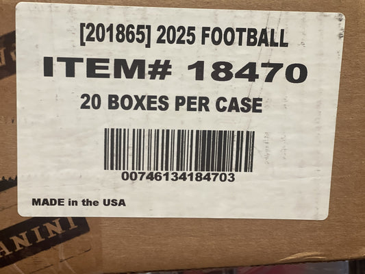 2025 Panini Score Football Blaster 20-Box Case