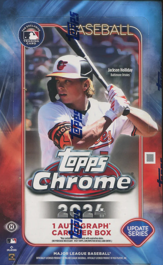 2024 Topps Chrome Update Series Baseball Hobby Box