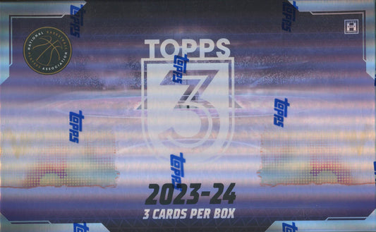 2023-24 Topps Three Basketball Hobby Box