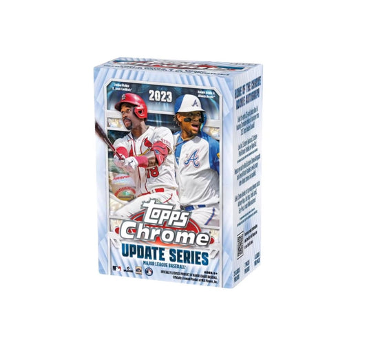 2023 Topps Chrome Update Series Baseball Blaster Box