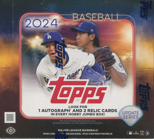 2024 Topps Update Series Baseball Hobby Jumbo Box