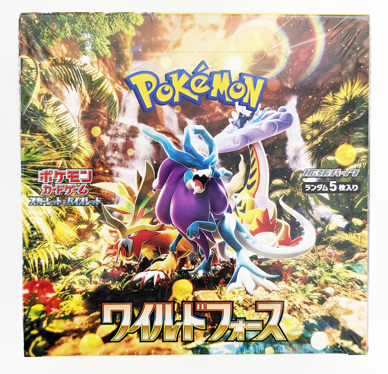 Pokémon Card Game Scarlet & Violet Expansion Pack Wild Force Box