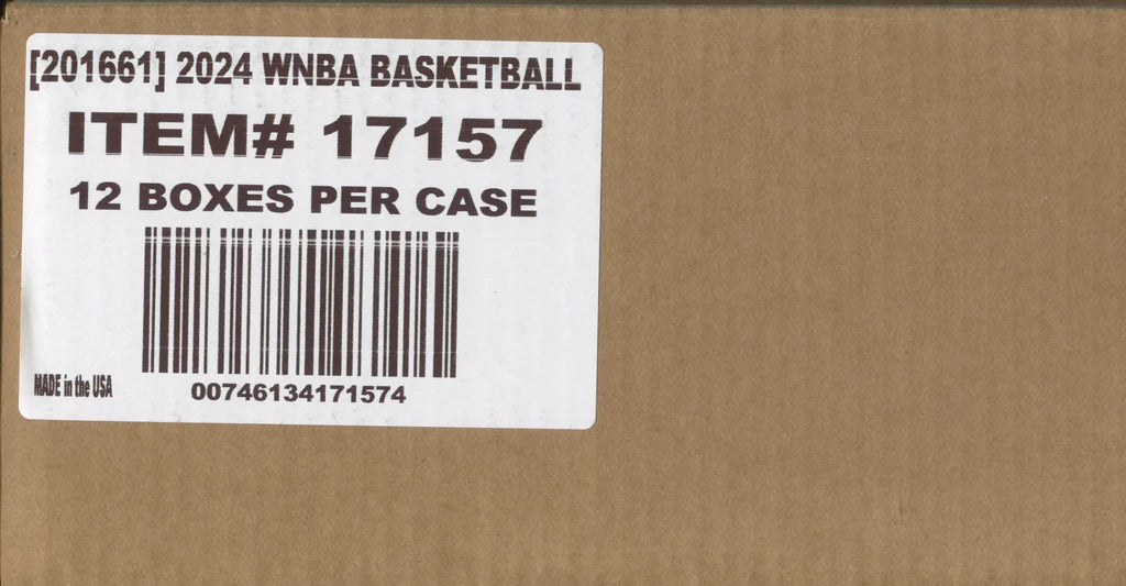 2024 Panini Select WNBA Basketball Hobby 12-Box Case