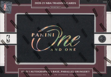 2020-21 Panini One & One Basketball Hobby Box