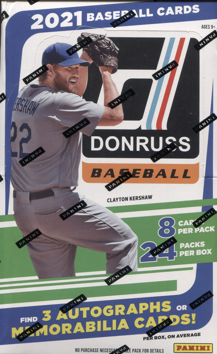 2021 Donruss Baseball Hobby Box