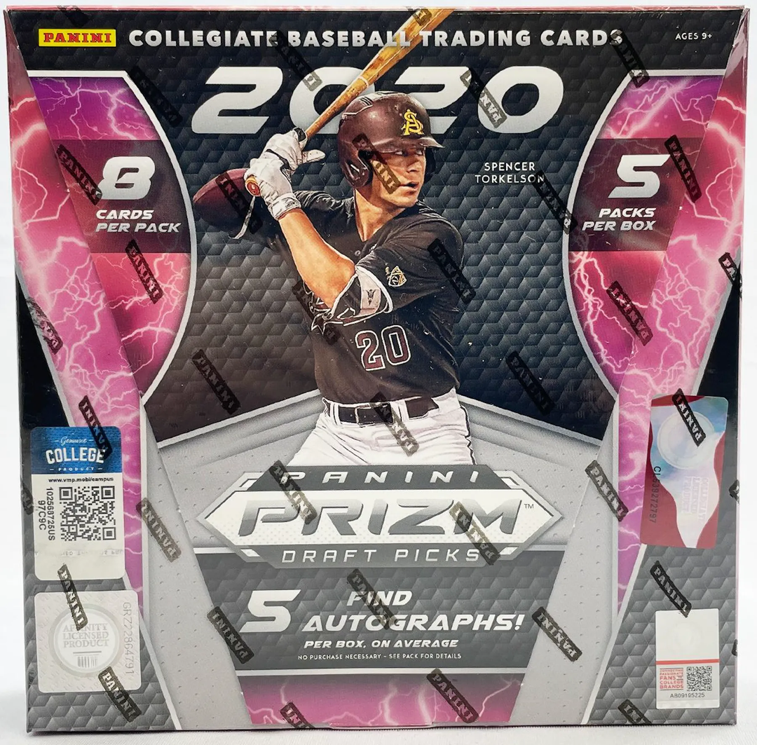 2020 Prizm Draft Picks Baseball Hobby Box