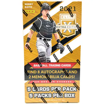 2021 Elite Extra Edition Baseball Hobby Box