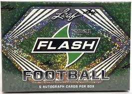 2021 Leaf Flash Football Box