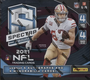 2021 Spectra Football Hobby Box