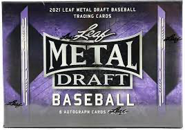 2021 Leaf Baseball Metal Draft Hobby Box