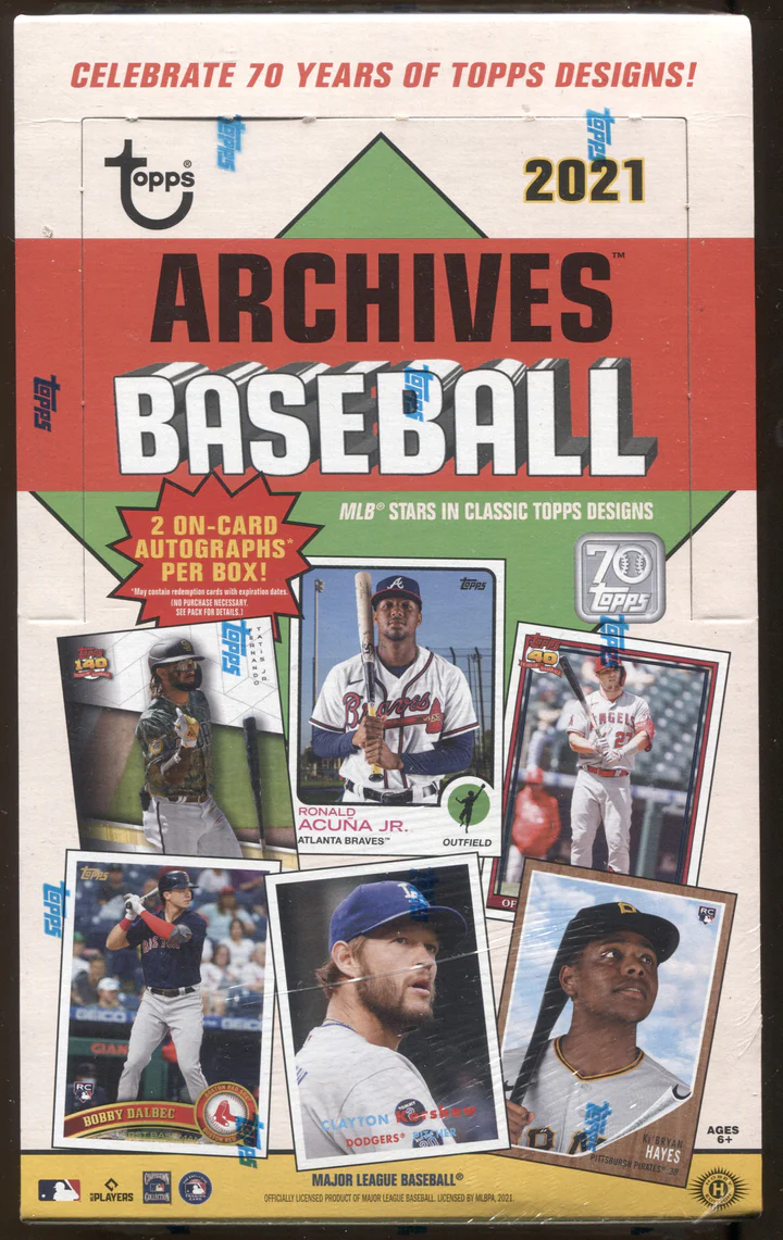 2021 Topps Archives Baseball Hobby Box